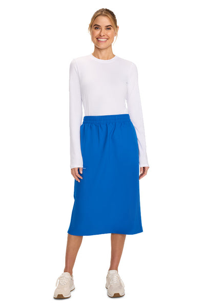 Royal - Cherokee Workwear Originals Ultra Elastic Waist Skirt