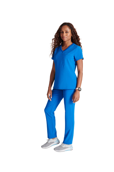 Royal - Cherokee Collection Tuckable V-Neck Top