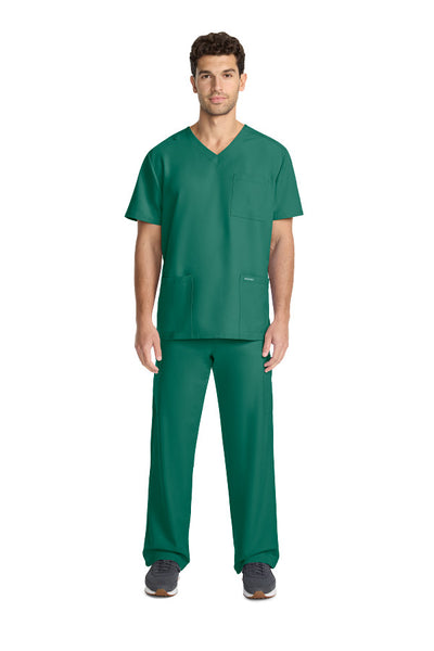 Hunter - Cherokee Workwear Originals Ultra Men's Tuckable V-Neck Top