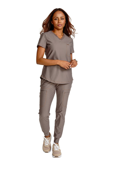 Iron - Cherokee Form Tuckable V-Neck Top