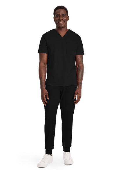 Black - Cherokee Achieve Tuckable V-Neck Top