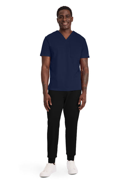 Navy - Cherokee Achieve Tuckable V-Neck Top