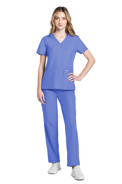 Ciel - Cherokee Workwear Originals Ultra V-Neck Top