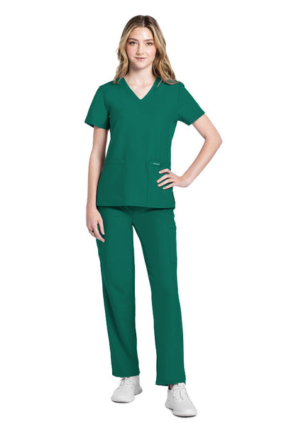 Hunter - Cherokee Workwear Originals Ultra V-Neck Top