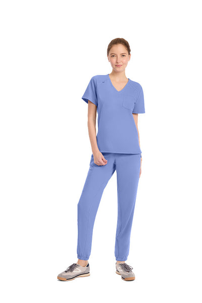 Ciel - Cherokee Workwear Originals Ultra Tuckable V-Neck Top