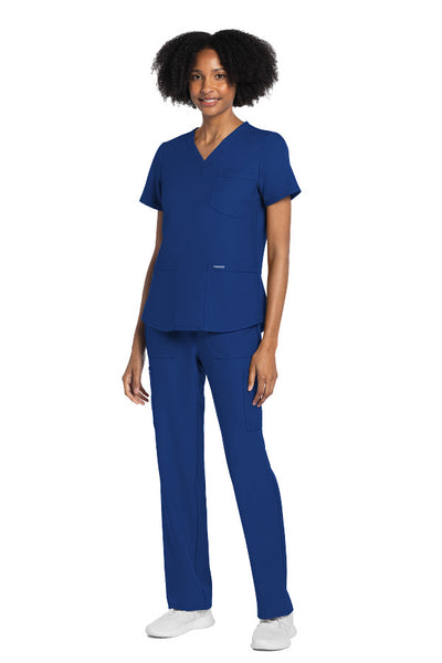Galaxy Blue - Cherokee Workwear Originals Ultra V-Neck Top