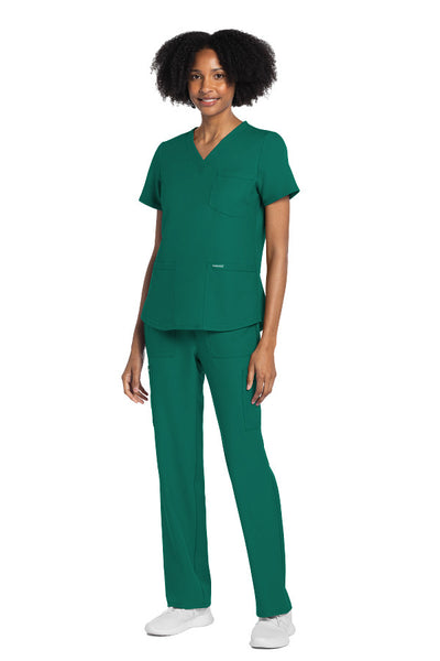 Hunter - Cherokee Workwear Originals Ultra V-Neck Top