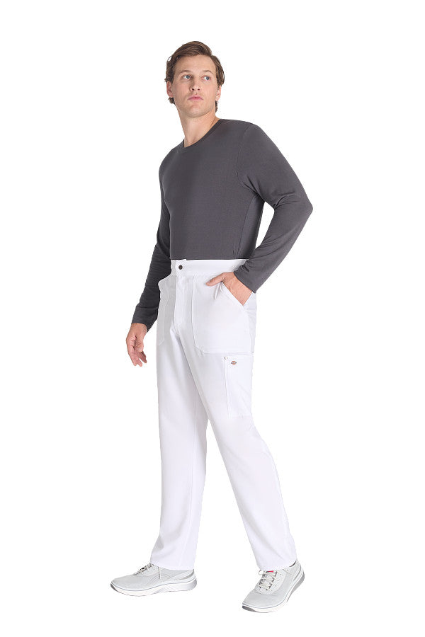 White - Dickies EDS NXT Men's Zip Fly Straight Leg Pant