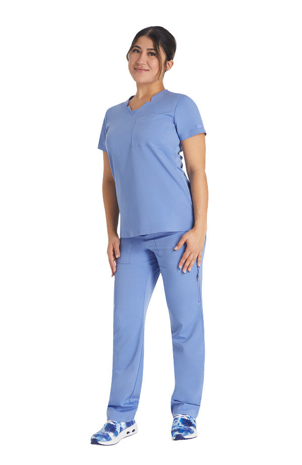 Ciel - Dickies Balance Notched V-Neck Top