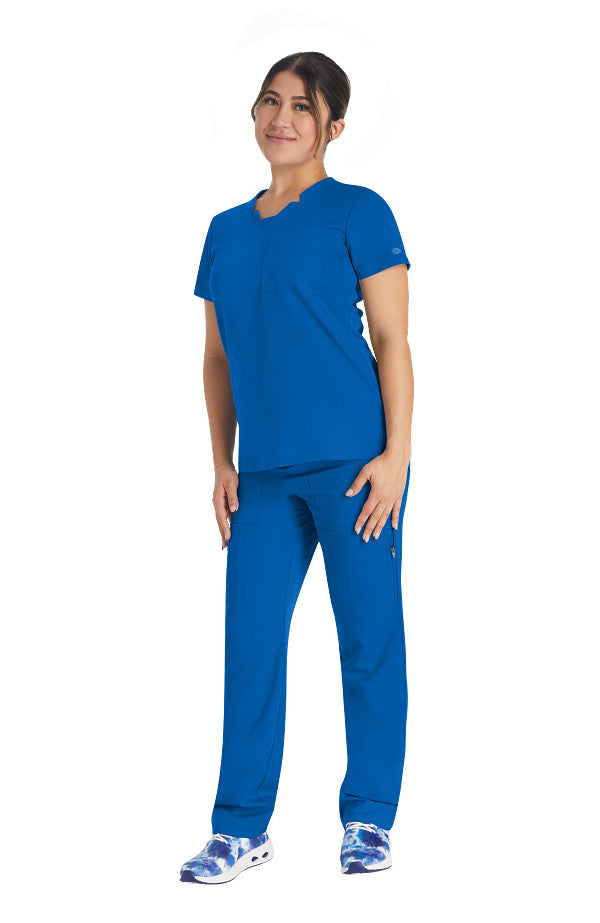 Royal - Dickies Balance Notched V-Neck Top