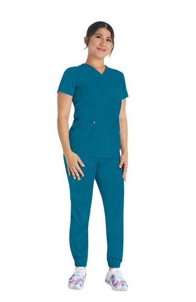 Caribbean Blue - Dickies EDS NXT V-Neck Top
