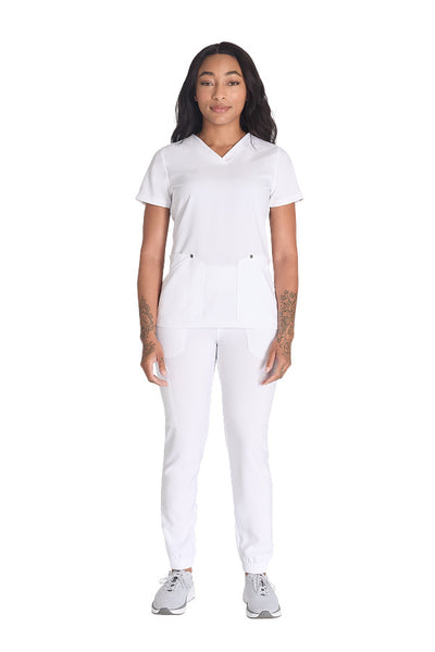 White - Dickies EDS NXT V-Neck Top