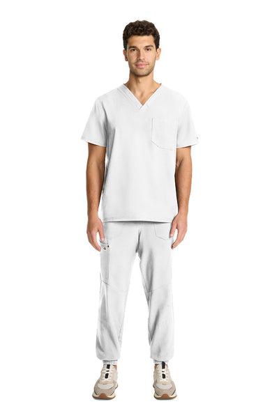White - Dickies EDS NXT Men's Tuckable V-Neck Top