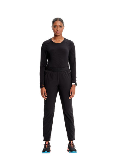 Black - Infinity GNR8 Mid Rise Tapered Leg Cargo Pant