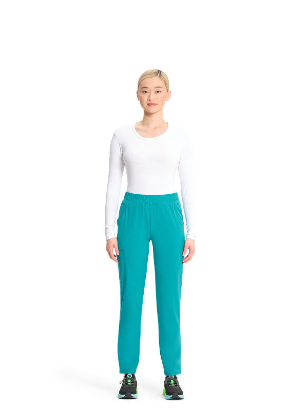 Teal Blue - Infinity GNR8 Mid Rise Tapered Leg Cargo Pant