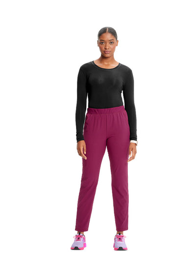 Wine - Infinity GNR8 Mid Rise Tapered Leg Cargo Pant