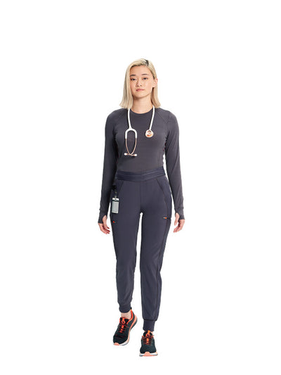 Pewter - Infinity GNR8 Mid Rise Jogger