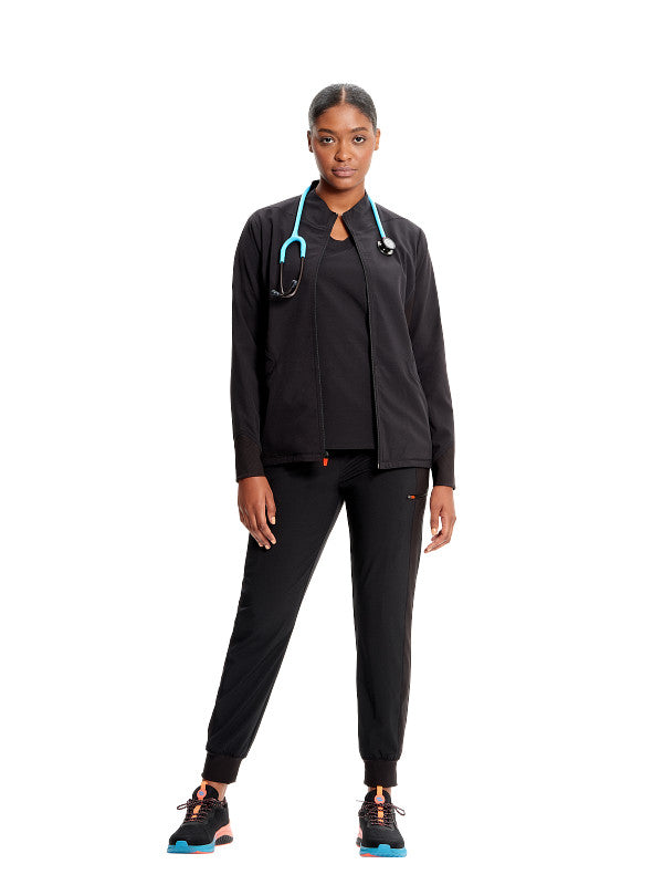 Black - Infinity GNR8 Zip Front Jacket