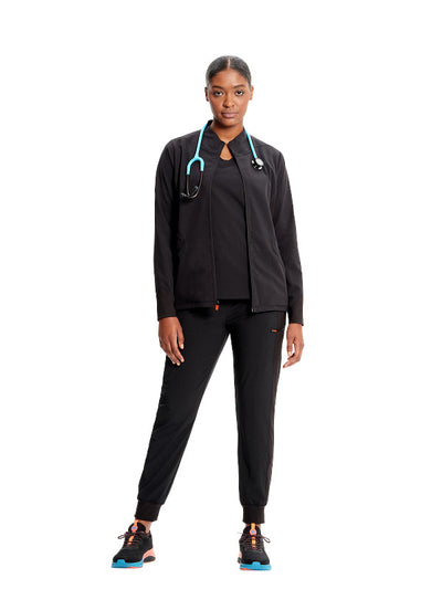 Black - Infinity GNR8 Zip Front Jacket