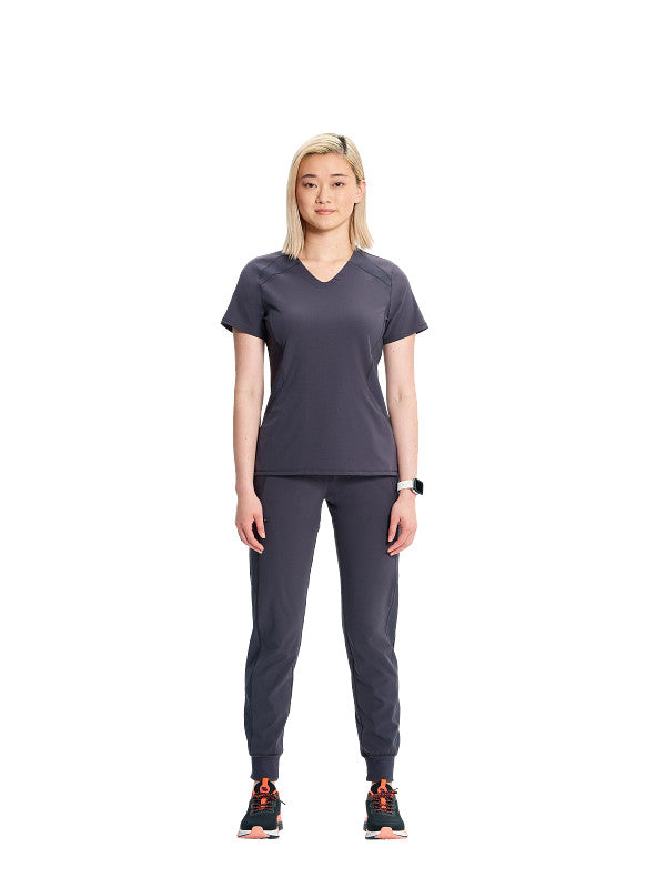 Pewter - Infinity GNR8 V-Neck Top