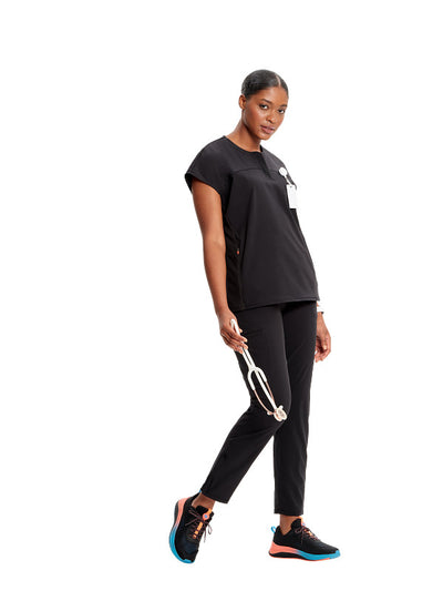 Black - Infinity GNR8 Henley Top