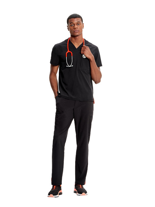 Black - Infinity GNR8 Men's Tuckable V-Neck Top