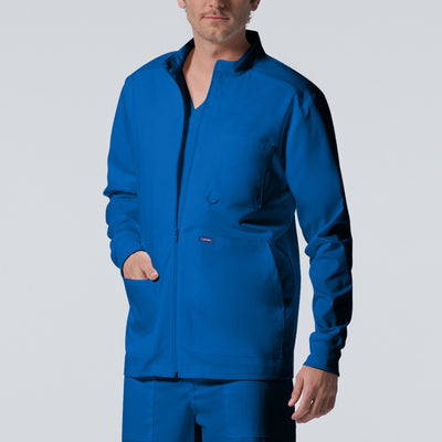 Men's 4-Pocket Scrub Jacket