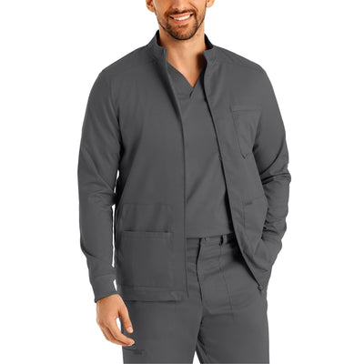 Men's 4-Pocket Scrub Jacket