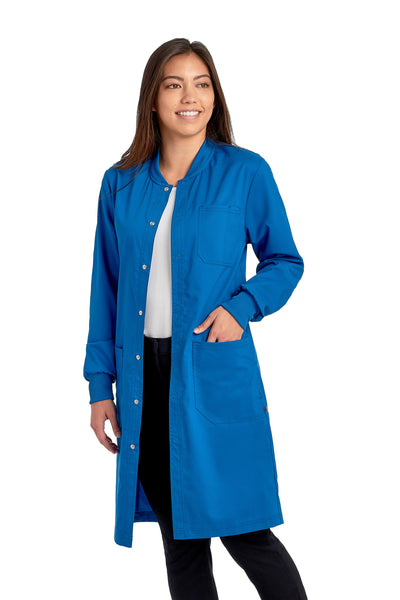 CLEARANCE 40” Unisex Antimicrobial Fluid Barrier Lab Coat