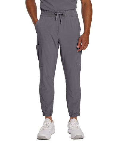 Pewter - White Cross Fit Men's Jogger Pant