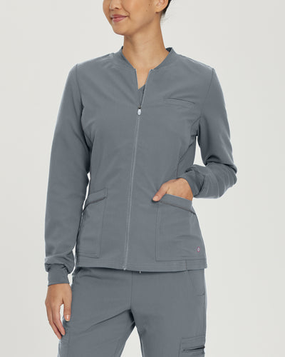 Taylor Grey - White Cross V-Tess Warm Up Jacket