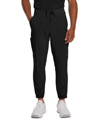 Black - White Cross Fit Men's Jogger Pant