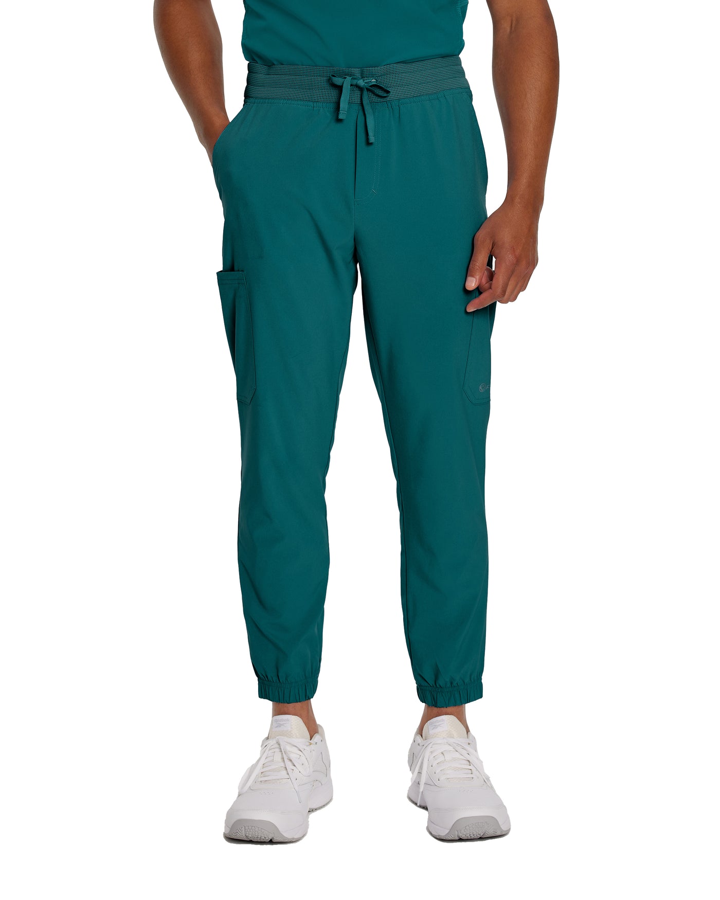 Caribbean - White Cross Fit Men's Jogger Pant