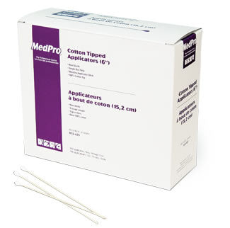 AMG Medical Cotton Tipped Applicators (6" Non-Sterile) - Avida Healthwear Inc.