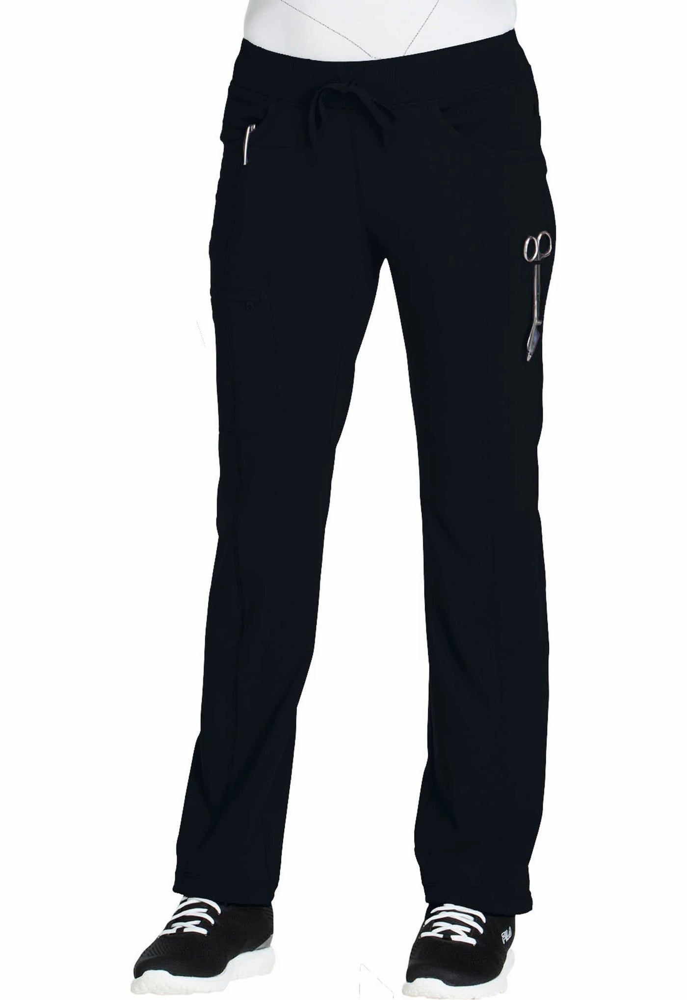 Black - Cherokee Infinity Drawstring Pant
