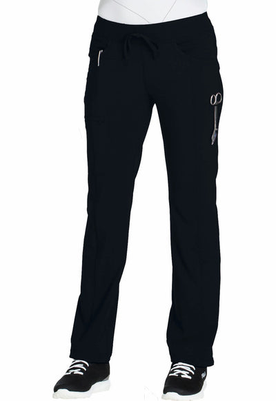 Black - Cherokee Infinity Drawstring Pant