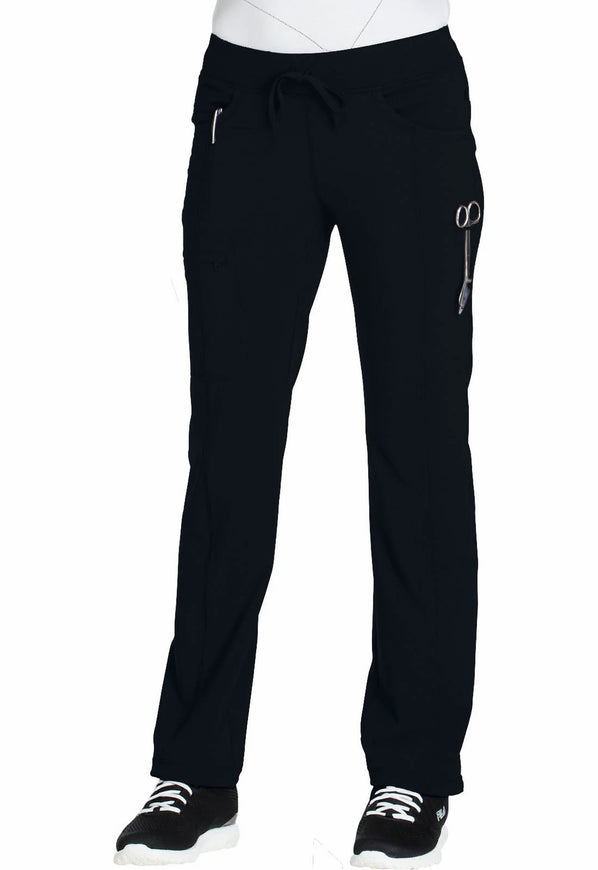 Black - Cherokee Infinity Drawstring Pant