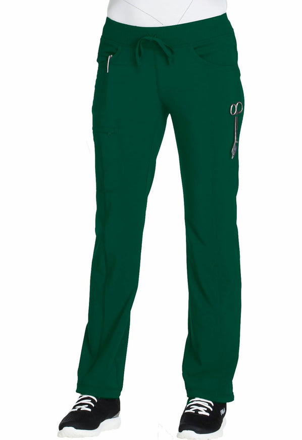 Hunter Green - Cherokee Infinity Drawstring Pant