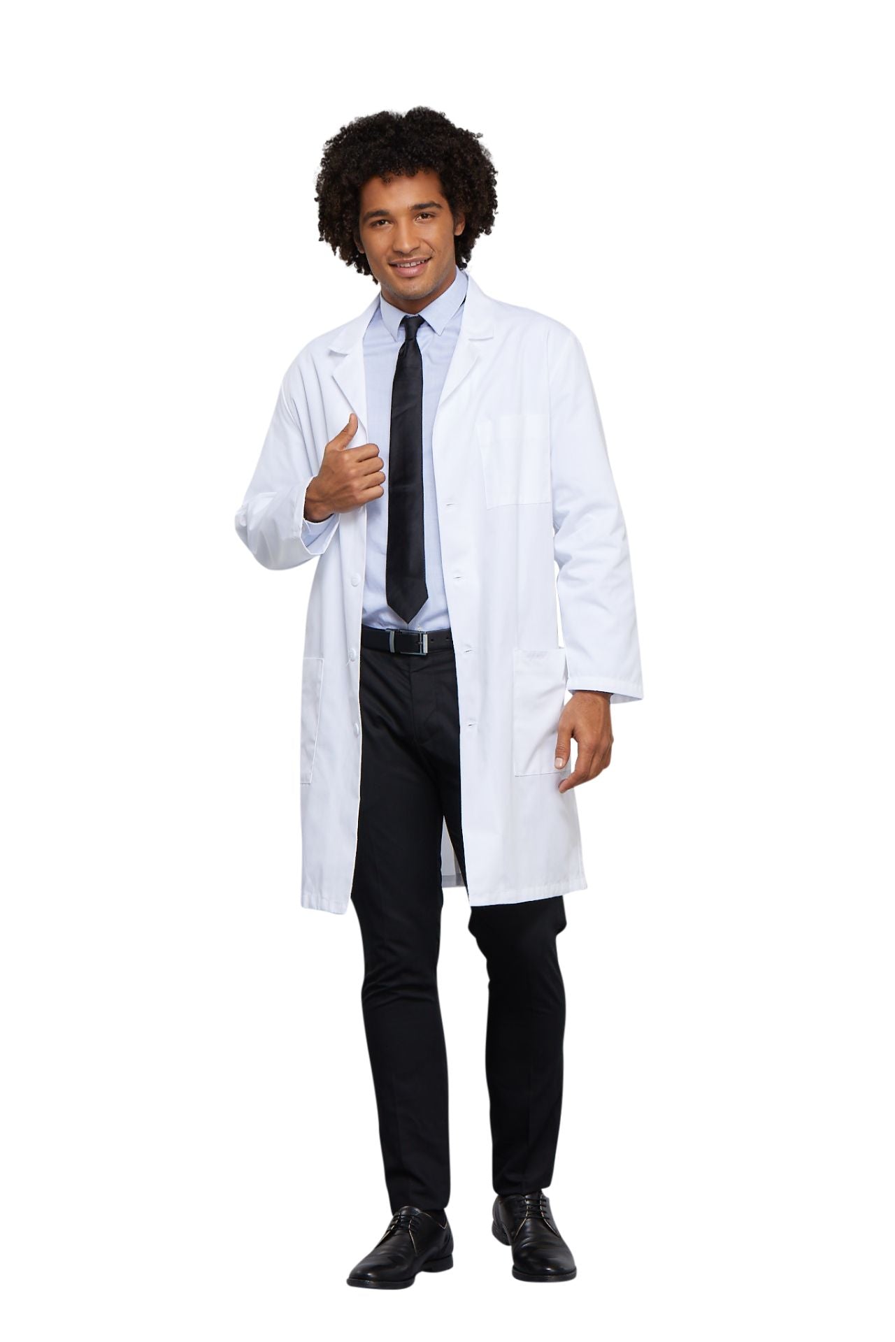 White - Cherokee Lab Coats 40" Unisex Lab Coat