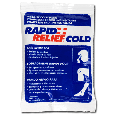 Rapid Relief Instant Cold Packs - Avida Healthwear Inc.