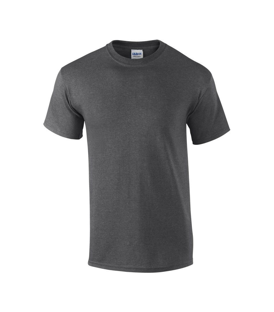 Dark Heather - Gildan Cotton T-Shirt