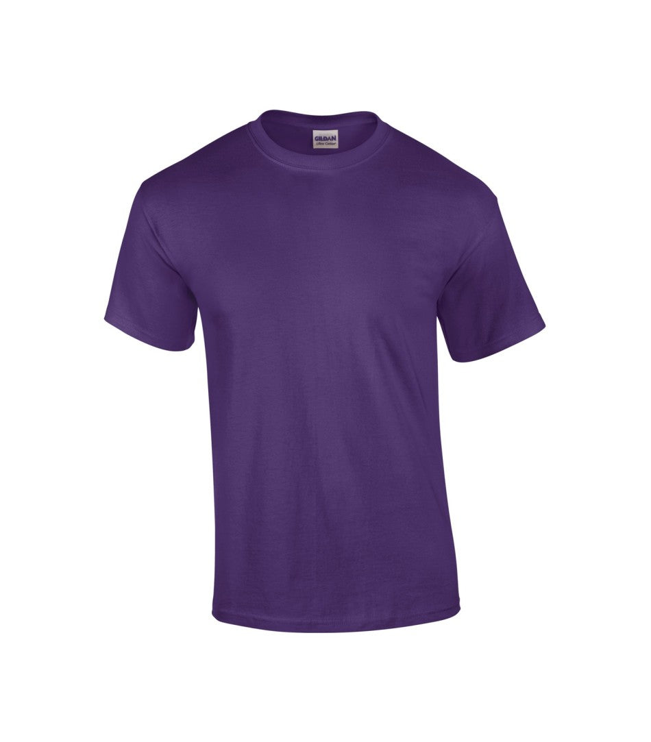 Purple - Gildan Cotton T-Shirt