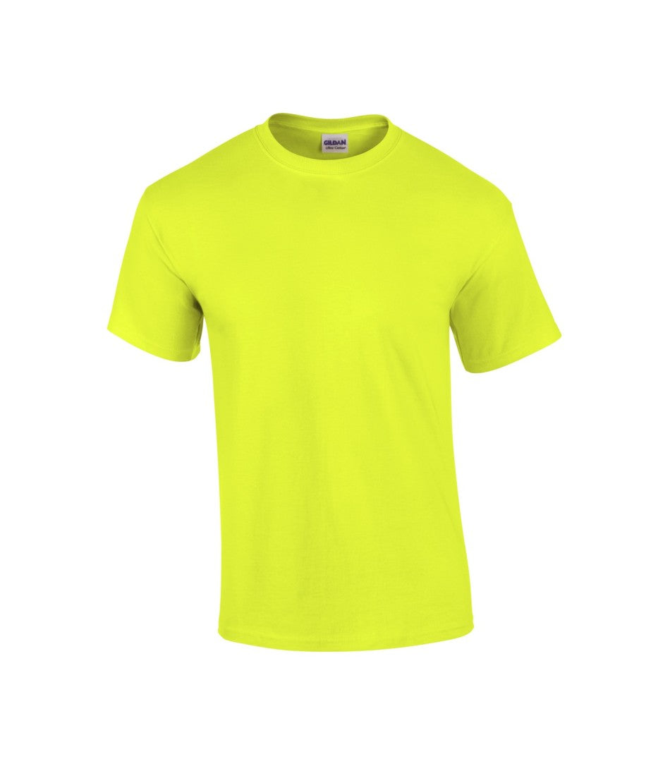 Safety Green - Gildan Cotton T-Shirt