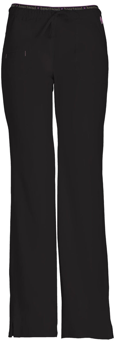 Black - HeartSoul Break On Through Low Rise Drawstring Pant