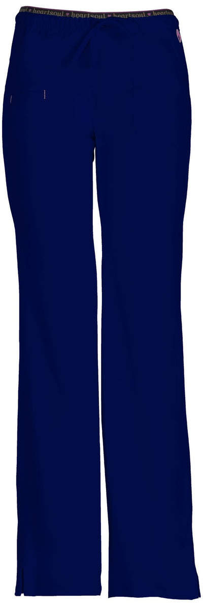 Navy - HeartSoul Break On Through Low Rise Drawstring Pant