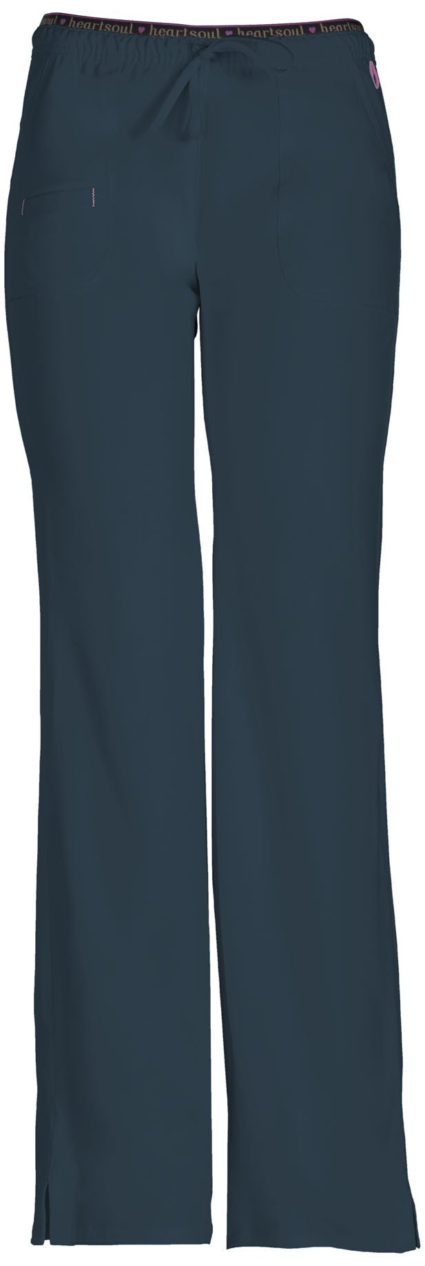 Pewter - HeartSoul Break On Through Low Rise Drawstring Pant