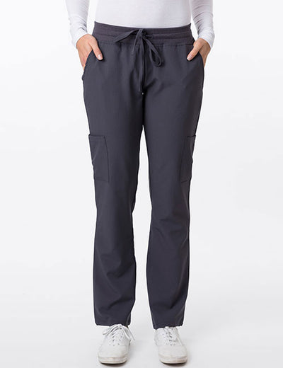 Steel Grey - Green Town 4Flex Yoga Pant