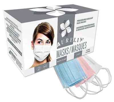 Supermax Canada Aurelia Procedure Earloop Mask - Avida Healthwear Inc.