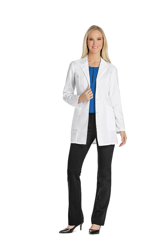 White - Cherokee Lab Coats 32" Women's Lab Coat
