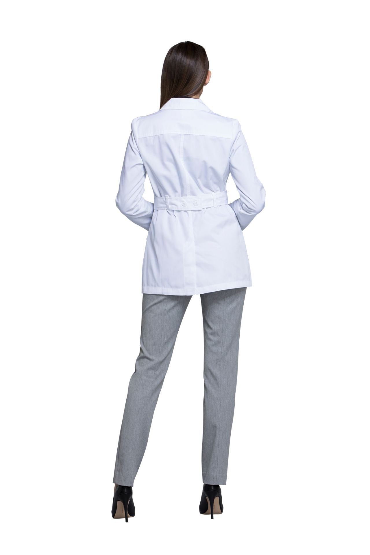 White - Cherokee Lab Coats 30" Women's Lab Coat